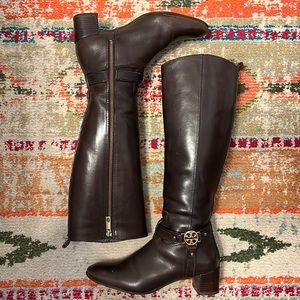 Tory Burch leather boots